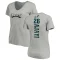 Women's Jay Ajayi Backer V-Neck T-Shirt - Ash