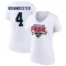 Women's Jay Bouwmeester 2023 Stanley Cup Final V-Neck T-Shirt - White