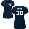 Women's Jay Bruce Name & Number T-Shirt - Navy