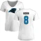 Women's Jaycee Horn Name & Number Slim Fit T-Shirt - White