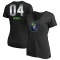 Women's Jaylen Nowell Midnight Mascot T-Shirt - Black