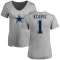 Women's Jayron Kearse Name & Number T-Shirt - Ash