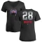 Women's Jayson Werth Midnight Mascot V-Neck T-Shirt - Black