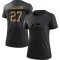 Women's J.C. Jackson 2020 Salute To Service Performance T-Shirt - Black