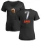 Women's J.D. Davis Midnight Mascot V-Neck T-Shirt - Black