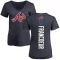 Women's Jeff Francoeur Backer Slim Fit T-Shirt - Navy