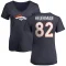 Women's Jeff Heuerman Name & Number Slim Fit T-Shirt - Navy