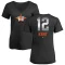 Women's Jeff Kent Midnight Mascot V-Neck T-Shirt - Black