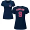 Women's Jeimer Candelario Name & Number T-Shirt - Navy