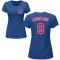 Women's Jeimer Candelario Name & Number T-Shirt - Royal