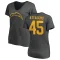 Women's Jeremiah Attaochu One Color T-Shirt - Ash