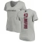 Women's Jeremy Langford Backer V-Neck T-Shirt - Ash