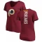 Women's Jeremy Reaves Backer Slim Fit T-Shirt - Maroon