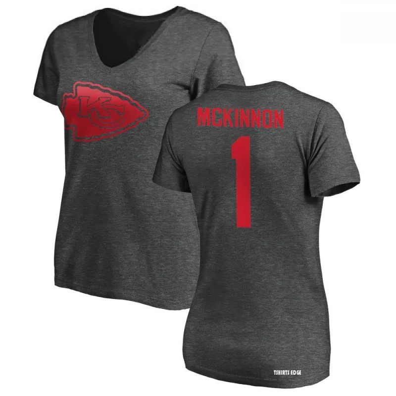 Women's Jerick McKinnon One Color T-Shirt - Ash - Tshirtsedge