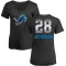 Women's Jermar Jefferson Midnight Mascot T-Shirt - Black