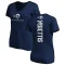 Women's Jerome Bettis Backer Slim Fit T-Shirt - Navy