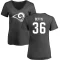 Women's Jerome Bettis One Color T-Shirt - Ash