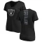 Women's Jerry Tillery Backer Slim Fit T-Shirt - Black