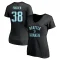 Women's Jesper Froden Name & Number Victory Arch T-Shirt - Black