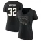 Women's Jesper Vikman 2023 Western Conference Champions Goal Tender V-Neck T-Shirt - Black