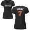 Women's Jesus Sanchez Name & Number T-Shirt - Black