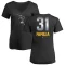 Women's Jeurys Familia Midnight Mascot V-Neck T-Shirt - Black