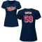 Women's Jhoan Duran Name & Number T-Shirt - Navy