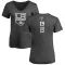 Women's Jim Fox One Color Backer T-Shirt - Charcoal