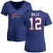 Women's Jim Kelly Name & Number Slim Fit T-Shirt - Royal