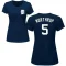 Women's Jim Northrup Name & Number T-Shirt - Navy