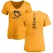 Women's Jim Paek One Color Backer T-Shirt - Gold