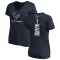 Women's Jimmie Ward Backer Slim Fit T-Shirt - Navy