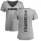 Women's Jimmy Garoppolo Backer V-Neck T-Shirt - Ash