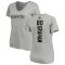 Women's Jimmy Graham Backer V-Neck T-Shirt - Ash