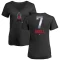 Women's Jo Adell Midnight Mascot V-Neck T-Shirt - Black