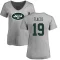 Women's Joe Flacco Name & Number Slim Fit T-Shirt - Ash