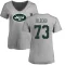 Women's Joe Klecko Name & Number Slim Fit T-Shirt - Ash