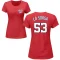 Women's Joe La Sorsa Name & Number T-Shirt - Red