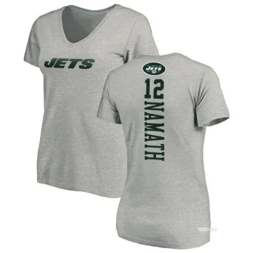 Joe Namath Name & Number Game Day V-Neck T-Shirt - Green - Tshirtsedge