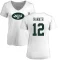 Women's Joe Namath Name & Number Slim Fit T-Shirt - White