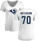 Women's Joe Noteboom Name & Number Slim Fit T-Shirt - White