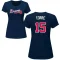 Women's Joe Torre Name & Number T-Shirt - Navy