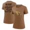 Women's Joey Blount Legend 2023 Salute To Service Performance T-Shirt - Brown