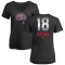 Women's Johan Rojas Midnight Mascot V-Neck T-Shirt - Black