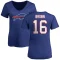 Women's John Brown Name & Number Slim Fit T-Shirt - Royal