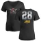 Women's John Jaso Midnight Mascot V-Neck T-Shirt - Black