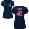 Women's John Lackey Name & Number T-Shirt - Navy