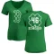 Women's John Schreiber Dubliner Name & Number V-Neck T-ShirtKelly - Green