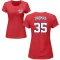 Women's Johnathon Thomas Name & Number T-Shirt - Red