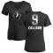 Women's Johnny Callison Midnight Mascot V-Neck T-Shirt - Black